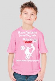 Dziecięca koszulka dla chłopczyka Crazy Riders Poland Team