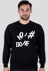 Bluza #NojDorf bez kaptura