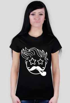 T-shirt Damski. Funny Face.