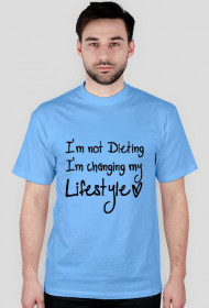 T-shirt "im not dieting"