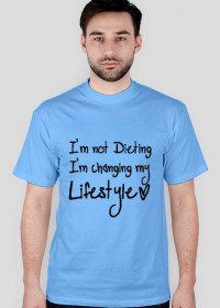 T-shirt "im not dieting"