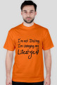 T-shirt "im not dieting"