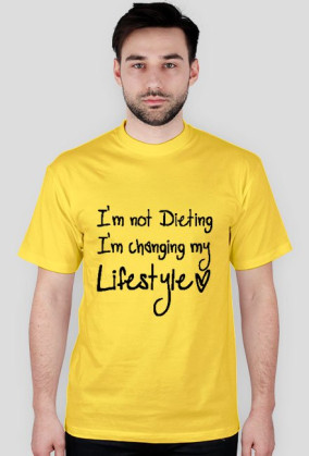 T-shirt "im not dieting"