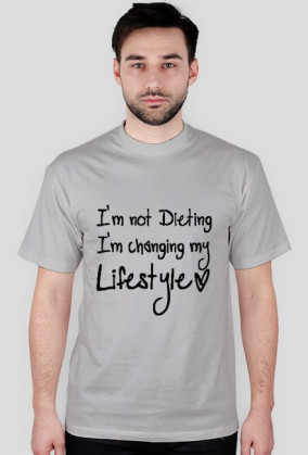 T-shirt "im not dieting"