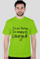 T-shirt "im not dieting"