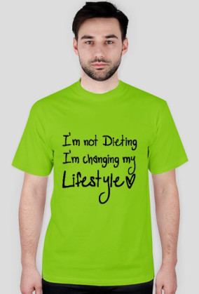 T-shirt "im not dieting"