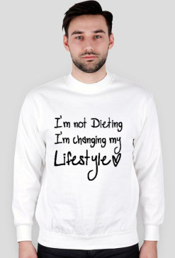 bluza "im not dieting"