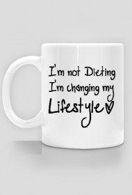 kubek "im not dieting"