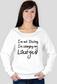 bluza "im not dieting"