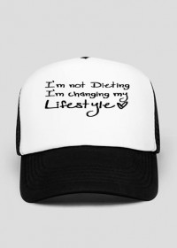 czapka z daszkiem "im not dieting"