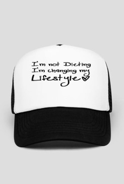 czapka z daszkiem "im not dieting"