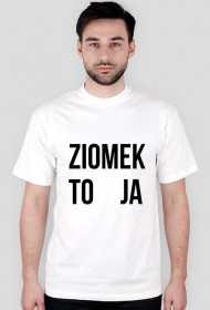Koszulka Ziomek To Ja Czarny