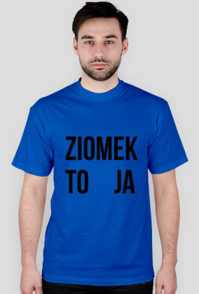 Koszulka Ziomek To Ja Czarny