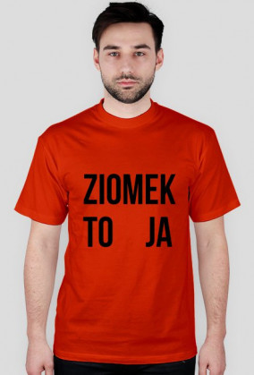 Koszulka Ziomek To Ja Czarny