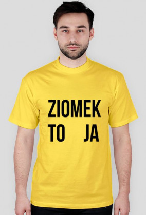 Koszulka Ziomek To Ja Czarny