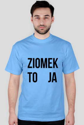 Koszulka Ziomek To Ja Czarny