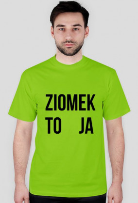 Koszulka Ziomek To Ja Czarny