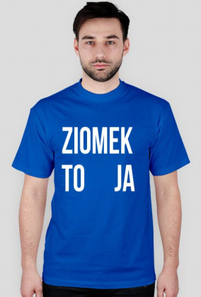 Koszulka Ziomek To Ja Biały+