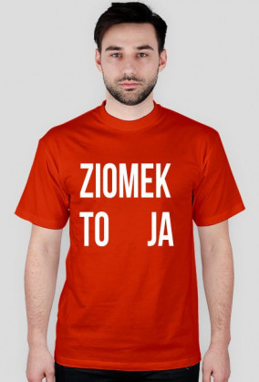 Koszulka Ziomek To Ja Biały+