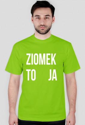 Koszulka Ziomek To Ja Biały+