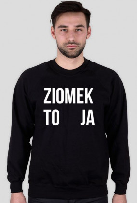 Bluza Ziomek To Ja Biały+