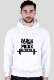 bluza z kapturem "pain & pride"