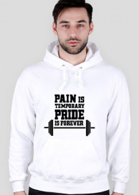 bluza z kapturem "pain & pride"