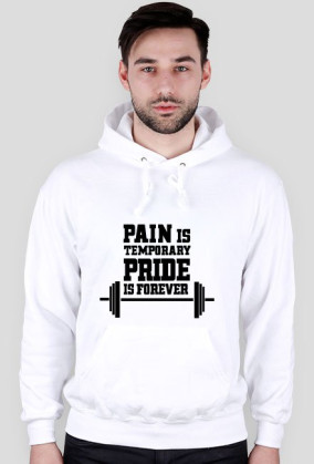 bluza z kapturem "pain & pride"