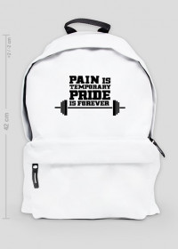 plecak duży "pain & pride"