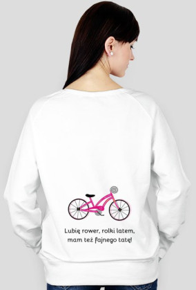 Lubię rower, rolki latem, mam też fajnego tatę!