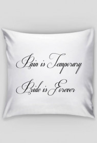 poszewka na poduszkę "pain & pride"