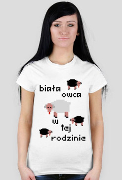 biała owca w tej rodzinie