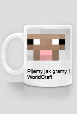 Kubek WorldCraft ! Owca terrorystka !
