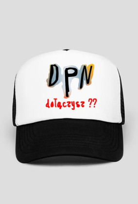 Czapka  z logiem DPN czyli Dowód Pozytywnego Nastawienia