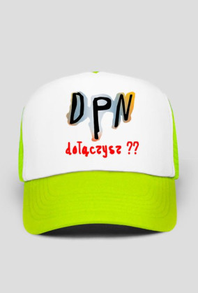 Czapka  z logiem DPN czyli Dowód Pozytywnego Nastawienia
