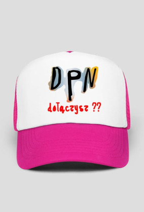 Czapka  z logiem DPN czyli Dowód Pozytywnego Nastawienia