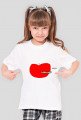 Bluzka jabłko kids dla dziewczyny