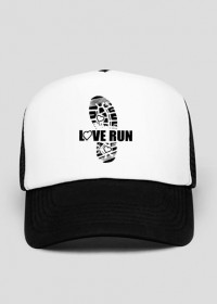 czapka z daszkiem "love run"