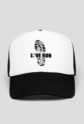 czapka z daszkiem "love run"
