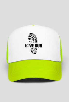 czapka z daszkiem "love run"