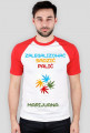 Koszulka męska - 4 kolory cannabis geometry : zalegalizować sadzić palić marijuana