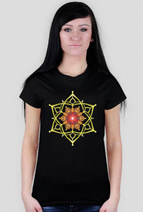 Koszulka "Mandala Najjaśniejsza gwiazda"