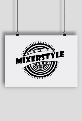 PLAKAT A2 MIXERSTYLE WEAR POZIOMY