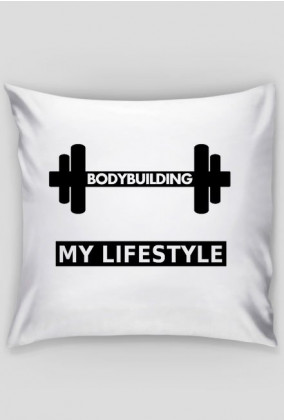 poszewka na poduszkę "bodybuilding"