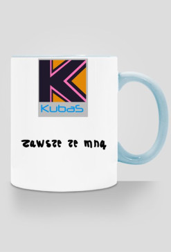 Kubek "poranna kawka zawsze ze mną"