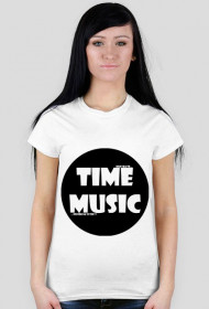 Time Music-Damska Biała