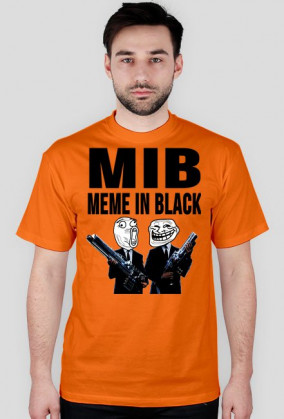 ♂ Koszulka Meme In Black NIE-czarna