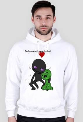 Bluza-Enderman też umie Kochać!