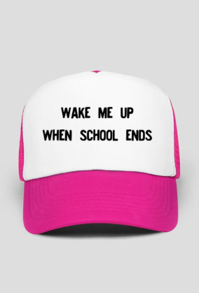 Czapka. Wake me up when school ends.