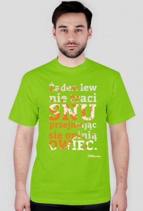 Żaden lew nie traci snu...